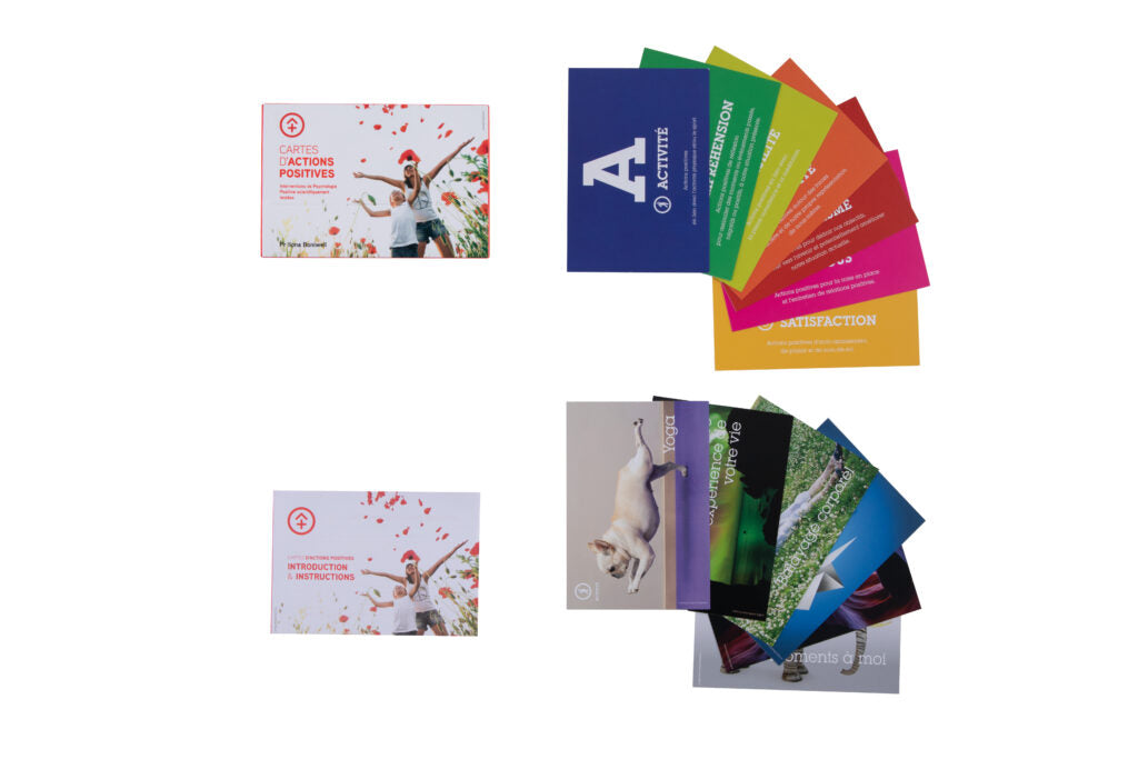 Cartes d'actions positives jeux FR