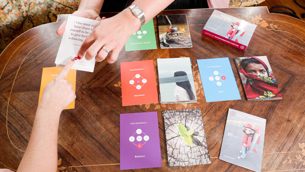 Cartes de transformation positive - Exemple jeu - FR